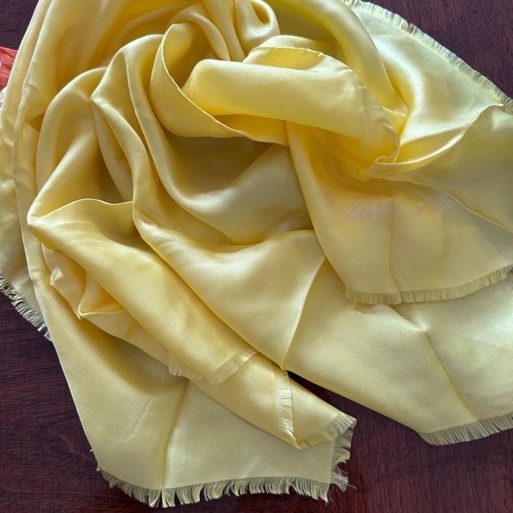 Colorful Polka Dot and Striped Scarves lot of 4 silk vintage scarfs - Picture 4 of 8